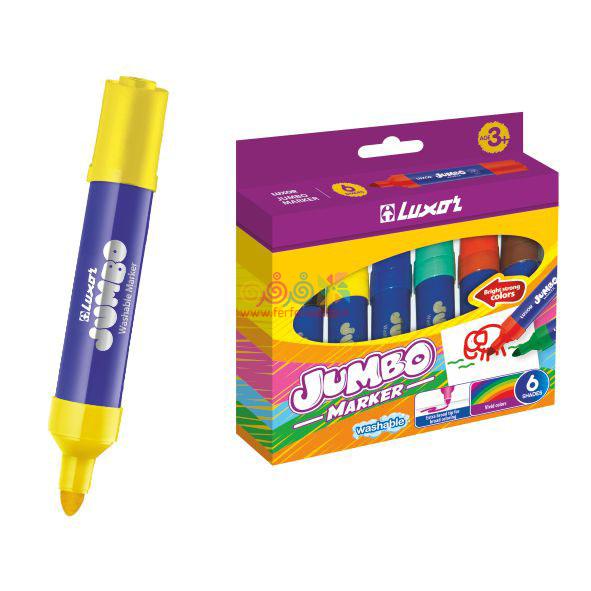 ماژیک 6رنگ جامبولوکسور6190