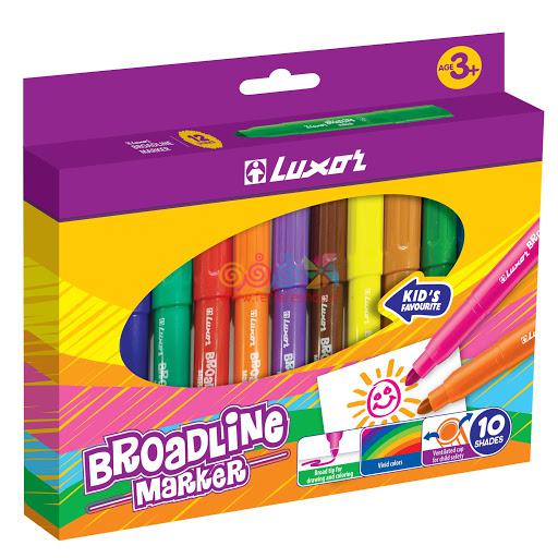 ماژیک نقاشی 12رنگ لوکسور6180 Broadline