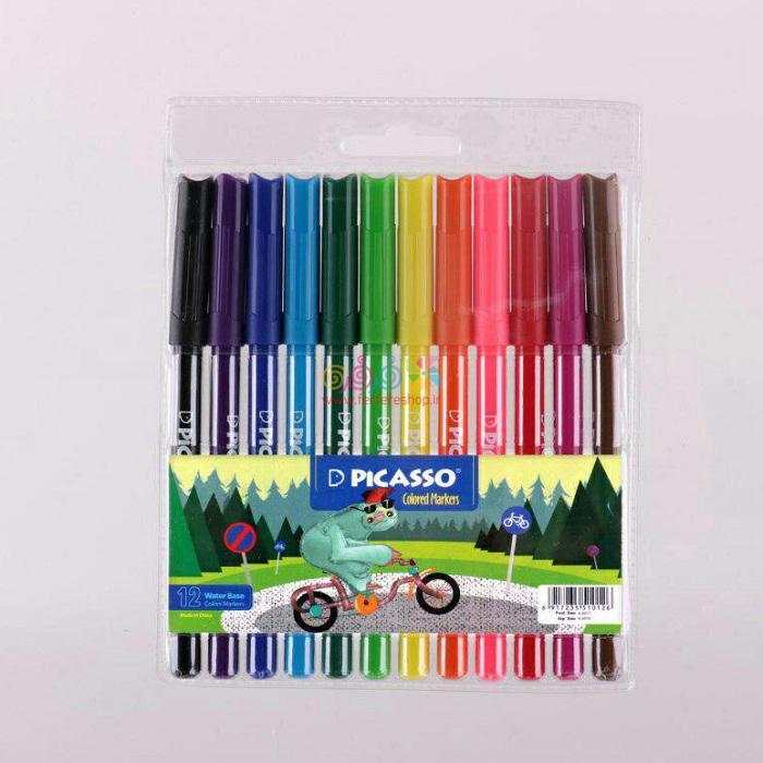 ماژیک نقاشی 12رنگ پیکاسو