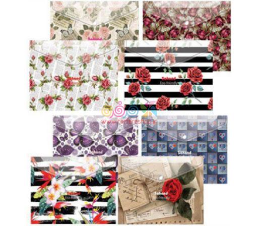 پاکت دکمه دارA4طرح دارفانتزی سهند