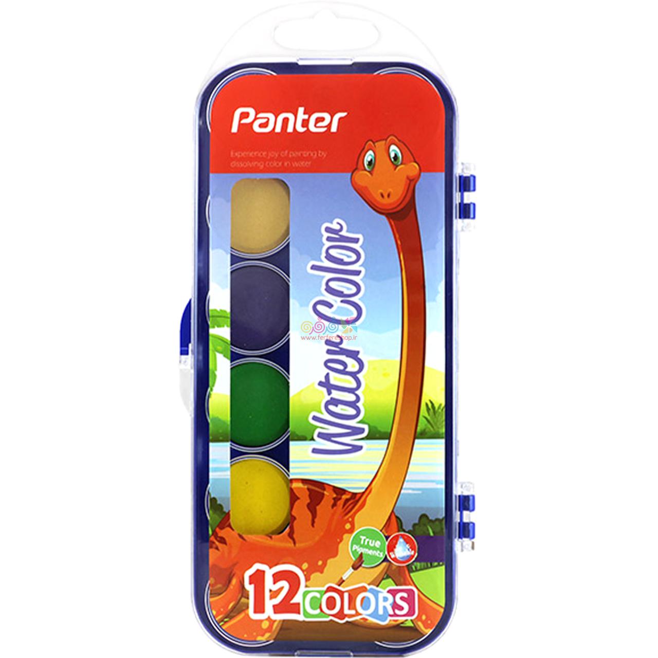 آبرنگ 12رنگ WC102 پنتر