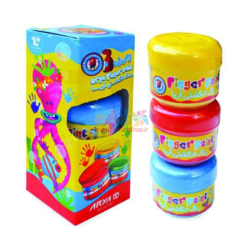رنگ انگشتي 3 رنگ کد7004 آريا