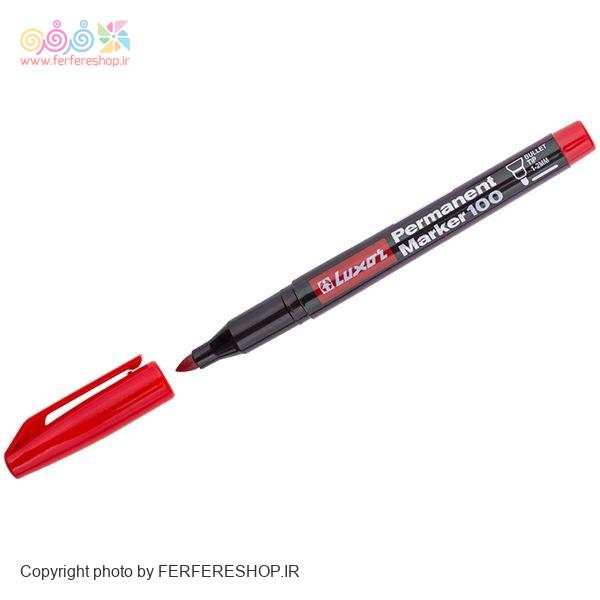 ماژيک معمولي 100 قرمز گرد 3413 لوکسور