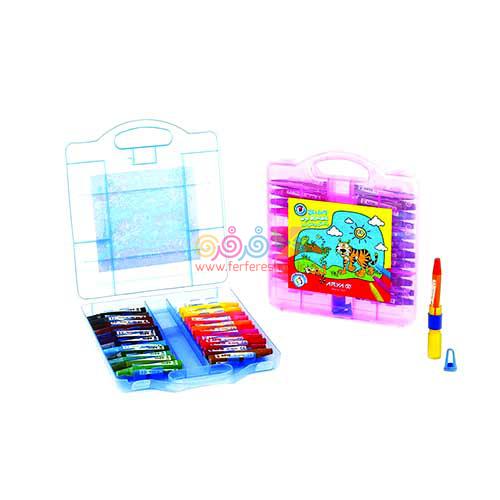 پاستل 24رنگ طلقي کد 2031 آريا