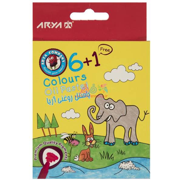 پاستل 6رنگ کد2024 آريا