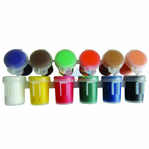 گواش 12رنگ طلقي کد4016 آريا